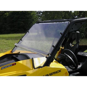 Can-Am Maverick 2 Pc Scratch-Resistant Windshield by 3 Star Industries 2 Piece Windshield 3 Star Industries