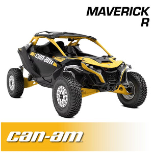 Can-Am Maverick R Complete Communication Kit With Rocker Switch Intercom And 2-Way Radio by Rugged Radios Intercom Rugged Radios