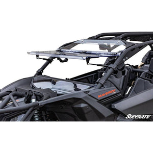 Can-Am Maverick X3 Flip Windshield by SuperATV Folding Windshield SuperATV