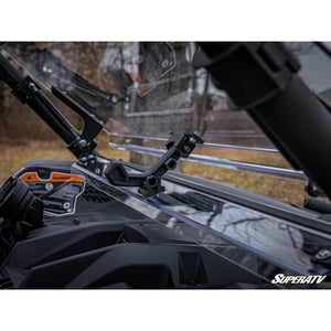 Can-Am Maverick X3 Flip Windshield by SuperATV Folding Windshield SuperATV