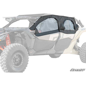 Can-Am Maverick X3 MAX Primal Soft Cab Enclosure Upper Doors by SuperATV SuperATV