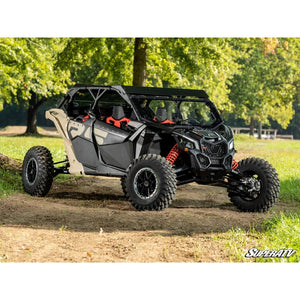 Can-Am Maverick X3 MaxDrive Power Flip Windshield by SuperATV PFWS-CA-X3-70 Folding Windshield PFWS-CA-X3-70 SuperATV