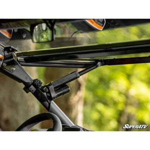 Can-Am Maverick X3 MaxDrive Power Flip Windshield by SuperATV PFWS-CA-X3-70 Folding Windshield PFWS-CA-X3-70 SuperATV