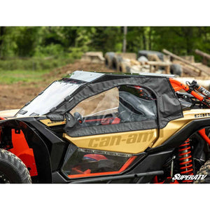 Can-Am Maverick X3 Primal Soft Cab Enclosure Upper Doors by SuperATV SuperATV