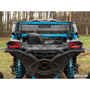 Can-Am Maverick X3 Rear Vented Windshield by SuperATV RWS-CA-X3-001-V-76 Vented Windshield RWS-CA-X3-001-V-76 SuperATV