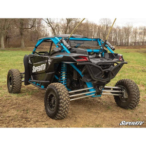 Can-Am Maverick X3 Rear Vented Windshield by SuperATV RWS-CA-X3-001-V-76 Vented Windshield RWS-CA-X3-001-V-76 SuperATV