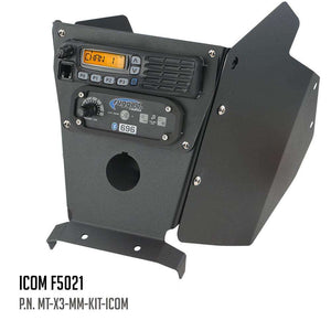 Can-Am X3 Multi-Mount Complete Kit With Multi Mount And Side Panels by Rugged Radios MT-X3-MM-KIT-ICOM 01039374005351 Rugged Radios Icom F5021