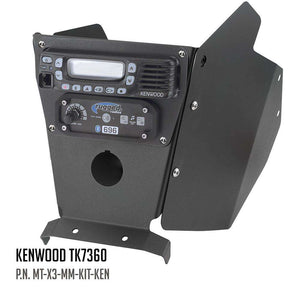 Can-Am X3 Multi-Mount Complete Kit With Multi Mount And Side Panels by Rugged Radios MT-X3-MM-KIT-KEN 01039374005340 Rugged Radios Kenwood TK7360