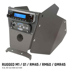 Can-Am X3 Multi-Mount Complete Kit With Multi Mount And Side Panels by Rugged Radios MT-X3-MM-KIT-RM 01039374005361 Rugged Radios Rugged M1/G1/RM45/RM60/GMR45