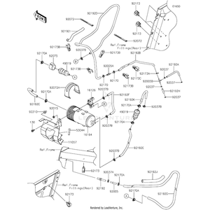 Canister by Kawasaki 16164-0016 OEM Hardware 16164-0016 Off Road Express Peach St