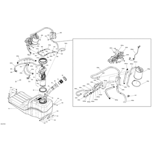 Canister Support by Can-Am 709000851 OEM Hardware 709000851 Off Road Express Peach St