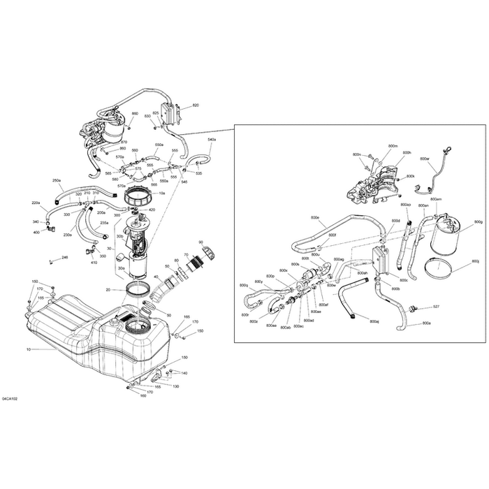 Canister Support by Can-Am