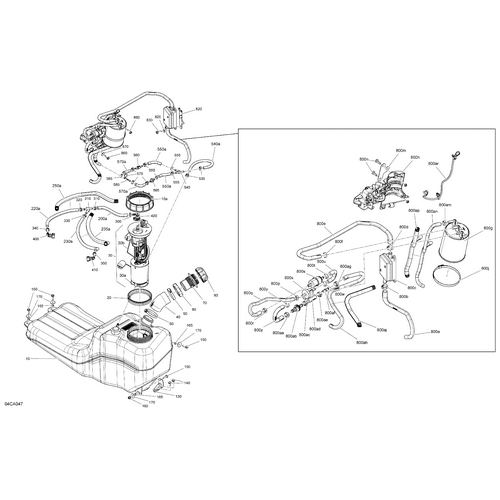 Canister Support by Can-Am