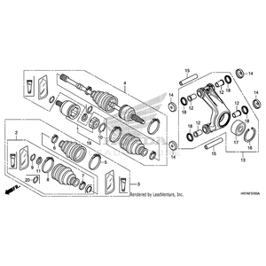 Cap, Arm Pivot by Honda 52206-HN8-000 OEM Hardware 52206-HN8-000 Off Road Express Peach St