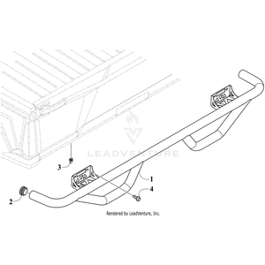 Cap,Bumper(Rdr17-1420) By Arctic Cat 0406-130 OEM Hardware 0406-130 Off Road Express