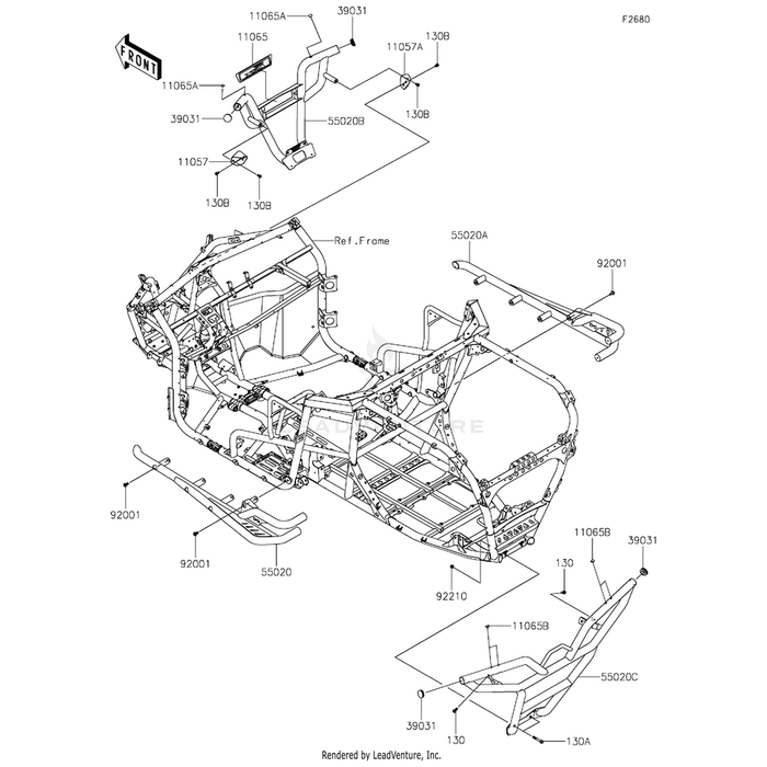 Cap,Hole Plug by Kawasaki