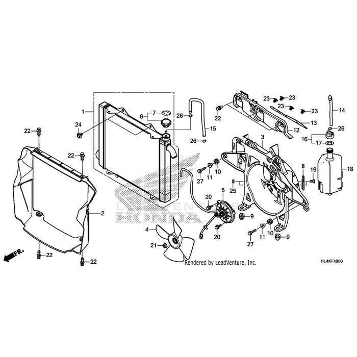 Cap, Radiator (Toyo) by Honda