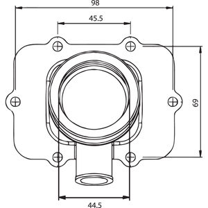 Carburetor Mounting Flange By Kimpex 104586 Carburetor Repair Kit 1013-0061 Parts Unlimited