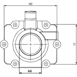 Carburetor Mounting Flange By Kimpex 301736 Carburetor Repair Kit 07-100-55 Parts Unlimited