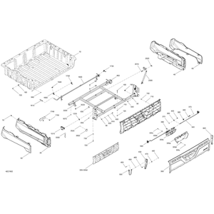 Cargo Box Frame by Can-Am 708302740 OEM Hardware 708302740 Off Road Express