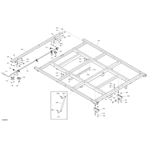 Cargo Box Frame Kit by Can-Am 715007484 OEM Hardware 715007484 Off Road Express Drop Ship