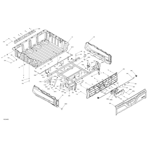 Cargo Box Inside Kit by Can-Am