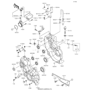 Case-Comp-Gear,Rh by Kawasaki 14057-0012 OEM Hardware 14057-0012 Off Road Express Peach St