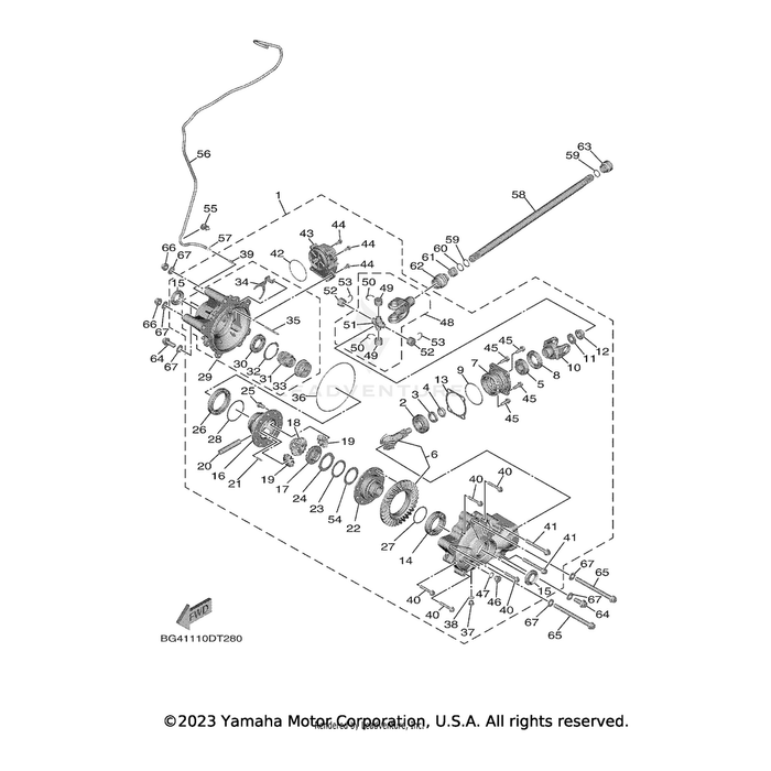 Case, Differential 2 by Yamaha