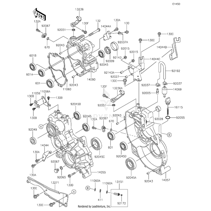 Case-Gear,Lh by Kawasaki