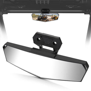 Center Rear View Mirror for Polaris RZR PRO XP 2020-2023 by Kemimoto B0106-03202BK Rear View Mirror B0106-03202BK Kemimoto