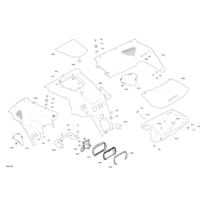 Central Dashboard by Can-Am 707901065 OEM Hardware 707901065 Off Road Express Peach St