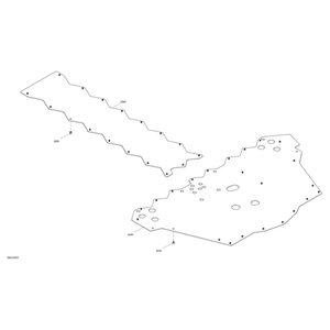 Central Skid Panel by Can-Am 705017204 OEM Hardware 705017204 Off Road Express Peach St