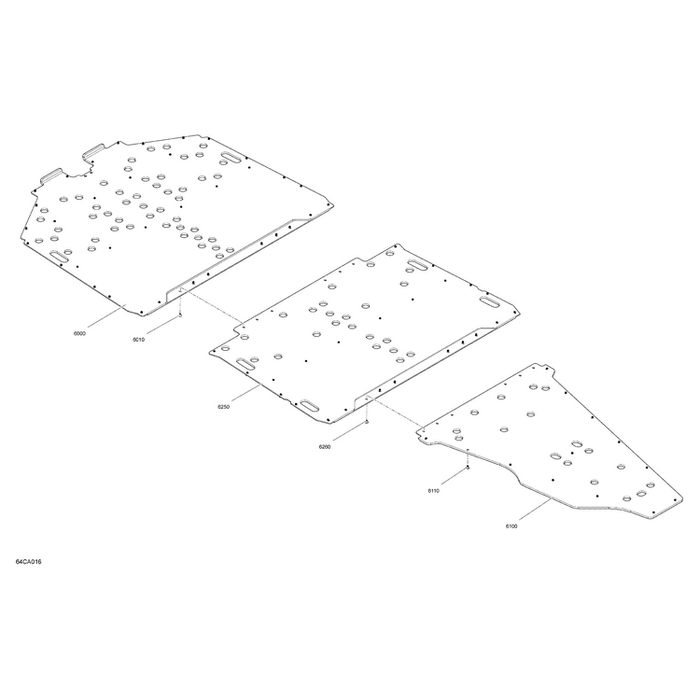 Central Skid Plate by Can-Am