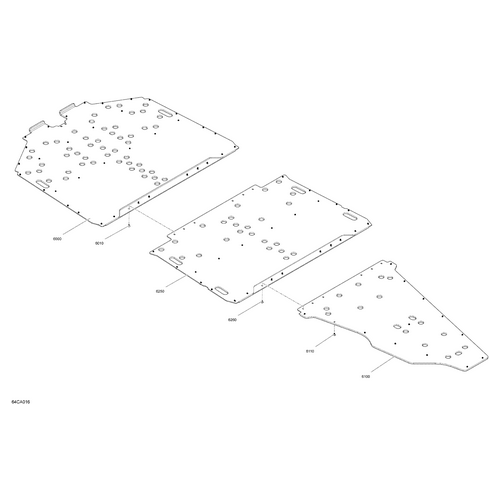 Central Skid Plate by Can-Am