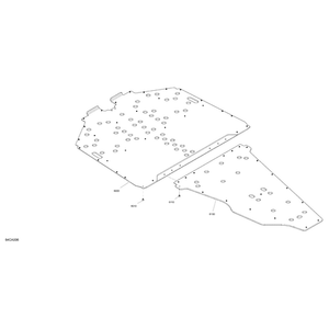 Central Skid Plate by Can-Am 705016870 OEM Hardware 705016870 Off Road Express Peach St