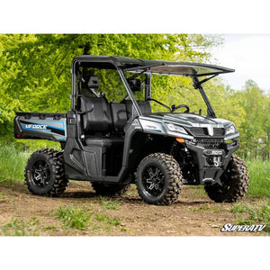 CFMOTO UForce 1000 MaxDrive Power Flip Windshield by SuperATV PFWS-CF-UF1000-70 Folding Windshield PFWS-CF-UF1000-70 SuperATV