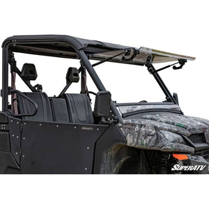 CFMOTO UForce 1000 Scratch Resistant Flip Windshield by SuperATV Folding Windshield SuperATV