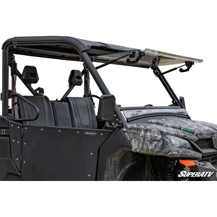 CFMOTO UForce 1000 Scratch Resistant Flip Windshield by SuperATV