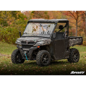 CFMOTO UForce 1000 Scratch Resistant Flip Windshield by SuperATV Folding Windshield SuperATV