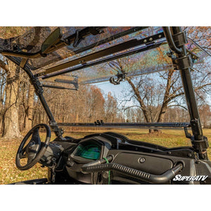 CFMOTO UForce 500 Scratch-Resistant Flip Windshield by SuperATV FWS-CF-UF800-70#FH Folding Windshield FWS-CF-UF800-70#FH SuperATV