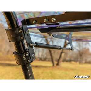 CFMOTO UForce 500 Scratch-Resistant Flip Windshield by SuperATV FWS-CF-UF800-70#FH Folding Windshield FWS-CF-UF800-70#FH SuperATV