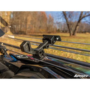 CFMOTO UForce 500 Scratch-Resistant Flip Windshield by SuperATV FWS-CF-UF800-70#FH Folding Windshield FWS-CF-UF800-70#FH SuperATV