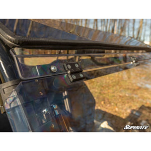 CFMOTO UForce 500 Scratch-Resistant Flip Windshield by SuperATV FWS-CF-UF800-70#FH Folding Windshield FWS-CF-UF800-70#FH SuperATV