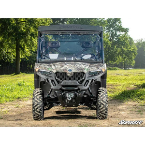 CFMOTO UForce 600 Scratch Resistant Flip Windshield by SuperATV FWS-CF-UF600-70 Folding Windshield FWS-CF-UF600-70 SuperATV