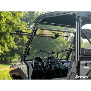 CFMOTO UForce 600 Scratch Resistant Flip Windshield by SuperATV FWS-CF-UF600-70 Folding Windshield FWS-CF-UF600-70 SuperATV