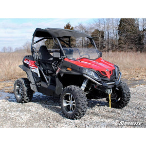 CFMOTO ZForce 500 Scratch-Resistant Half Windshield by SuperATV HWS-CF-ZF800EX-70 Half Windshield HWS-CF-ZF800EX-70 SuperATV