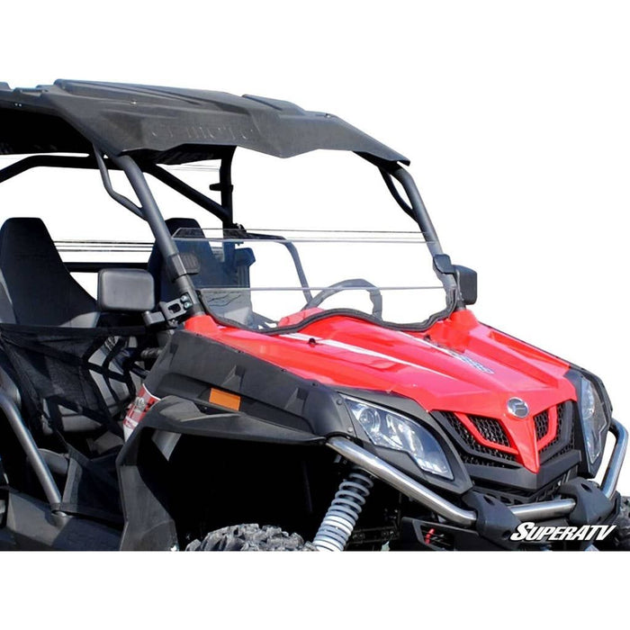 CFMOTO ZForce 800 Scratch-Resistant Half Windshield by SuperATV