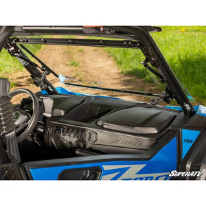 CFMOTO ZForce 800 Trail Scratch-Resistant Flip Windshield by SuperATV FWS-CF-ZF800T-70 Folding Windshield FWS-CF-ZF800T-70 SuperATV