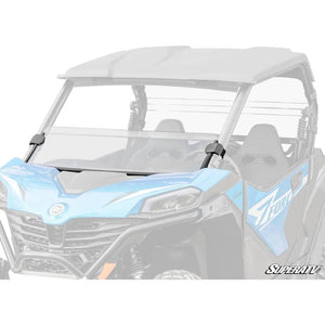 CFMOTO ZForce 800 Trail Scratch-Resistant Half Windshield by SuperATV HWS-CF-ZF800T-70 Half Windshield HWS-CF-ZF800T-70 SuperATV