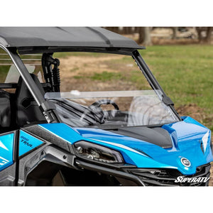 CFMOTO ZForce 800 Trail Scratch-Resistant Half Windshield by SuperATV HWS-CF-ZF800T-70 Half Windshield HWS-CF-ZF800T-70 SuperATV